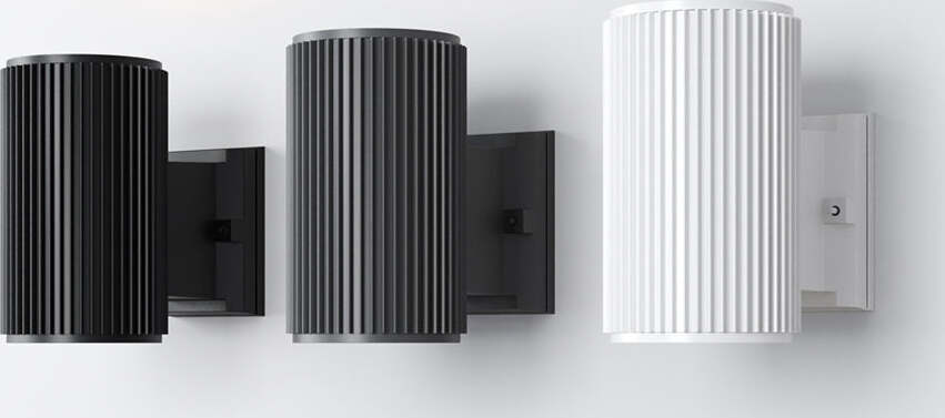 Lampada-Da-Parete-Moderna-Da-Esterno-Metallo-Nero-Luce1E27-60W-Ip54