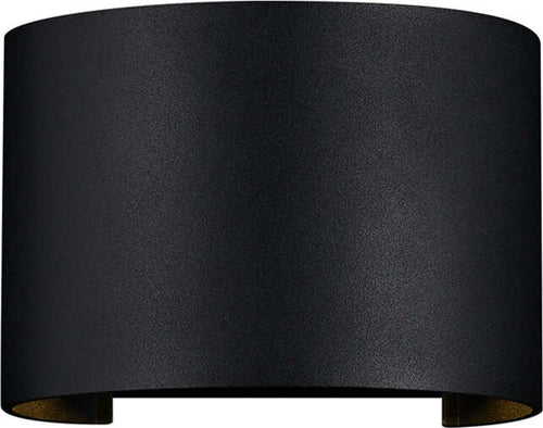 Lampada-Da-Parete-Moderna-Per-Esterno-Metallo-Nero-Luce-Led-6W-Ip54