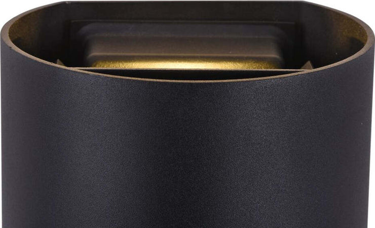 Lampada-Da-Parete-Moderna-Per-Esterno-Metallo-Nero-Luce-Led-6W-Ip54