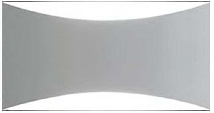 Lampada da parete Oluce Kelly bianca LED