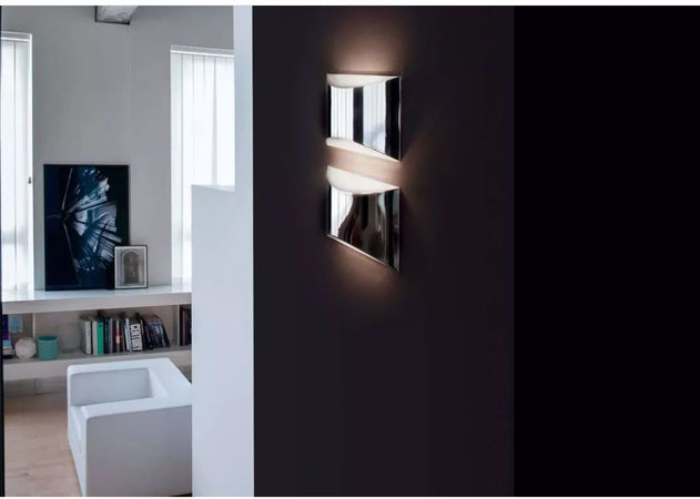 Lampada da parete Oluce Kelly bianca LED