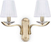 Lampada Da Parete PEGASO AP2 OTTONE Illuminazione/Illuminazione per interni/Illuminazioni per pareti/Faretti da muro Led Mall Home - Napoli, Commerciovirtuoso.it