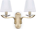 Lampada Da Parete PEGASO AP2 OTTONE Illuminazione/Illuminazione per interni/Illuminazioni per pareti/Faretti da muro Led Mall Home - Napoli, Commerciovirtuoso.it