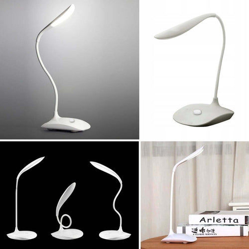 LAMPADA DA SCRIVANIA A 20 LED BIANCO LUCE REGOLABILE COLLO ERGONOMICO FLESSIBILE Illuminazione/Illuminazione per interni/Lampade/Lampade da tavolo e abat-jour Trade Shop italia - Napoli, Commerciovirtuoso.it