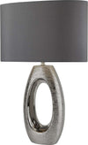Lampada-Da-Scrivania-Artigiano-Ceramica-Cromo-Tessuto-Grigio-1-Luce-E27