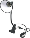 Lampada-Da-Scrivania-Braccio-Flessibile-Lumetto-Con-Pinza-E27-Lume-Nero-Universo