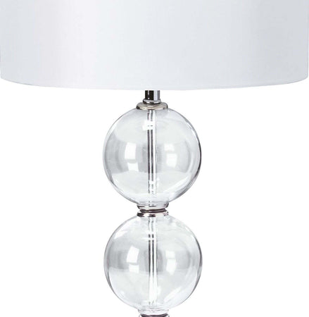 Lampada-Da-Scrivania-Classico-Bliss-Acciaio-Cromo-Vetro-Bianco-1-Luce-E27