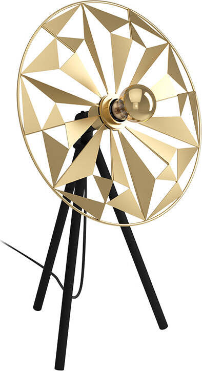 Lampada-Da-Scrivania-Contemporanea-Castanuelo-1-Luce-Acciaio-Nero-E-Oro