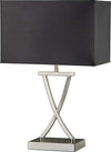 Lampada-Da-Scrivania-Contemporanea-Club-Acciaio-Argento-Tessuto-Nero-1-Luce-E14