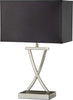 Lampada-Da-Scrivania-Contemporanea-Club-Acciaio-Argento-Tessuto-Nero-1-Luce-E14
