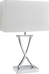 Lampada-Da-Scrivania-Contemporanea-Club-Acciaio-Cromo-Tessuto-Bianco-1-Luce-E14