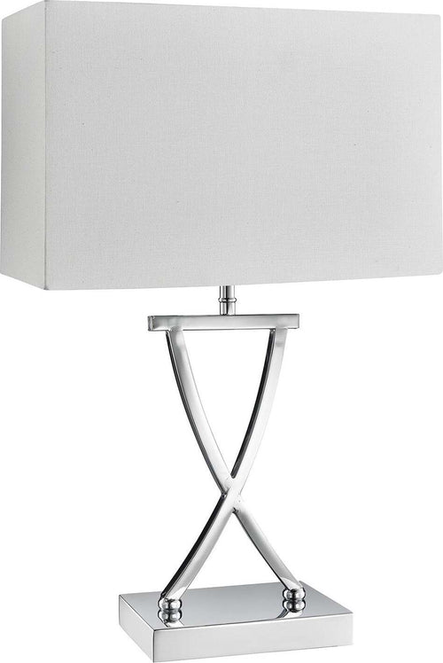 Lampada-Da-Scrivania-Contemporanea-Club-Acciaio-Cromo-Tessuto-Bianco-1-Luce-E14