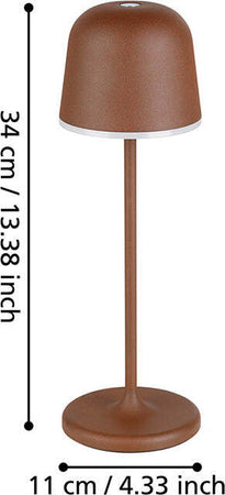 Lampada-Da-Scrivania-Contemporanea-Da-Esterno-Mannera-Led-Alluminio-Marrone