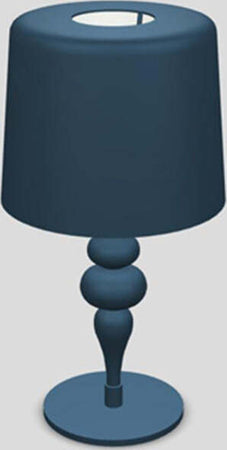 Lampada-Da-Scrivania-Contemporanea-Eva-D30Cm-In-Plastica-Blu-E-Alluminio-1-Luce