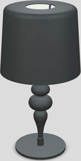 Lampada-Da-Scrivania-Contemporanea-Eva-D30Cm-In-Plastica-Grigio-E-Alluminio