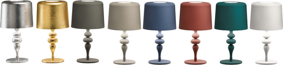 Lampada-Da-Scrivania-Contemporanea-Eva-D30Cm-In-Plastica-Verde-Alluminio-1-Luce
