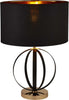 Lampada-Da-Scrivania-Contemporanea-Foschia-Acciaio-Nero-Oro-1-Luce-E27