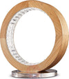Lampada-Da-Scrivania-Contemporanea-Libe-Metallo/Legno-Rovere-Cristallo-Led-36,5W