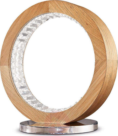 Lampada-Da-Scrivania-Contemporanea-Libe-Metallo/Legno-Rovere-Cristallo-Led-36,5W