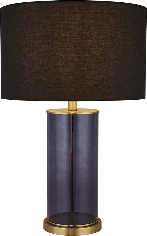 Lampada-Da-Scrivania-Contemporanea-Libertà-Acciaio-Blu-Vetro-Nero-1-Luce-E27