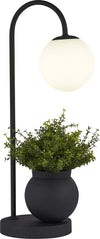 Lampada-Da-Scrivania-Contemporanea-Lunare-Acciaio-Nero-Vetro-Bianco-1-Luce-G9