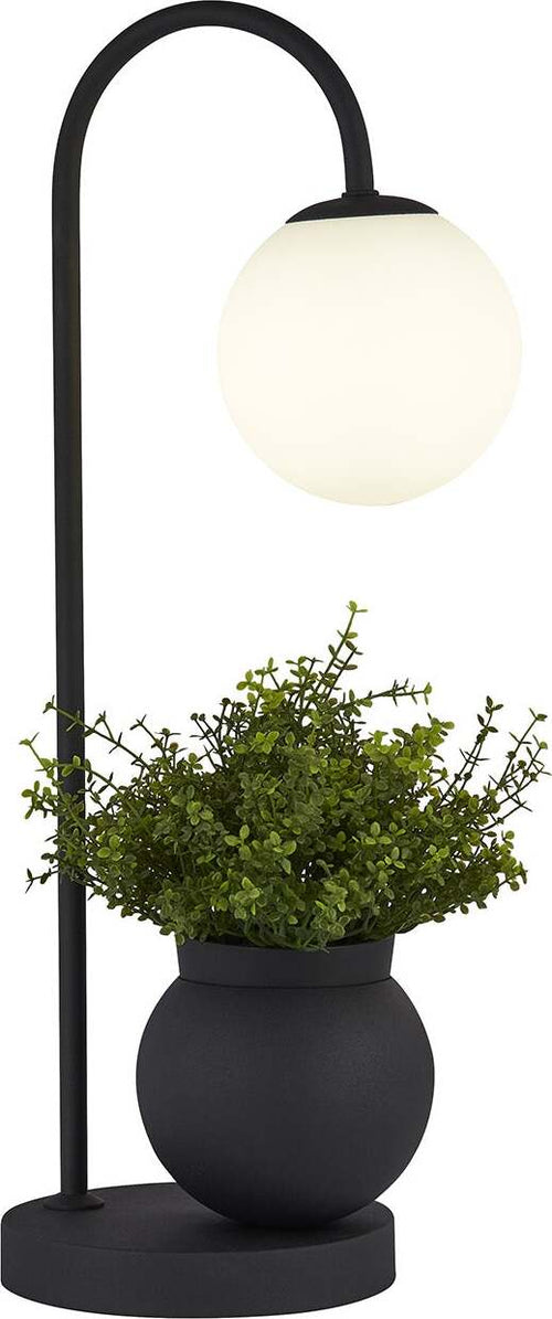 Lampada-Da-Scrivania-Contemporanea-Lunare-Acciaio-Nero-Vetro-Bianco-1-Luce-G9