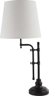 Lampada-Da-Scrivania-Contemporanea-Monaco-Acciaio-Nero-Marrone-1-Luce-E27