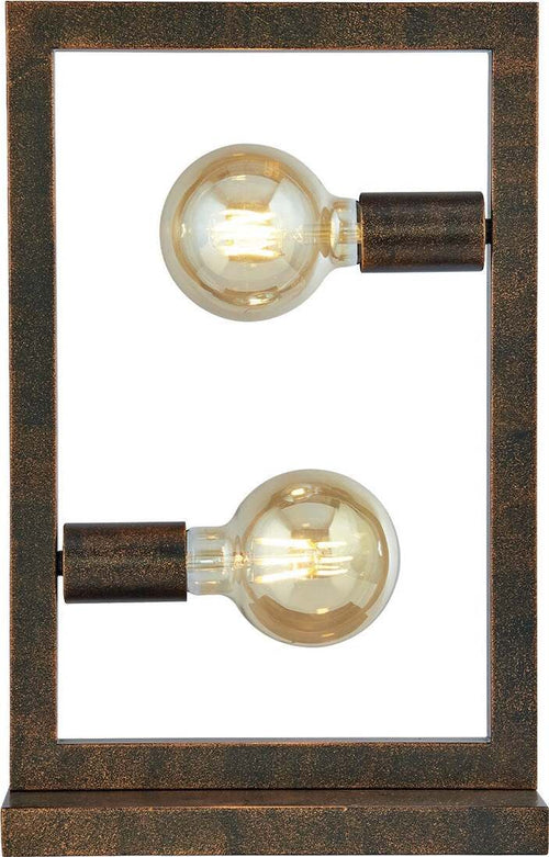 Lampada-Da-Scrivania-Contemporanea-Oblungo-Acciaio-Marrone-2-Luci-E27