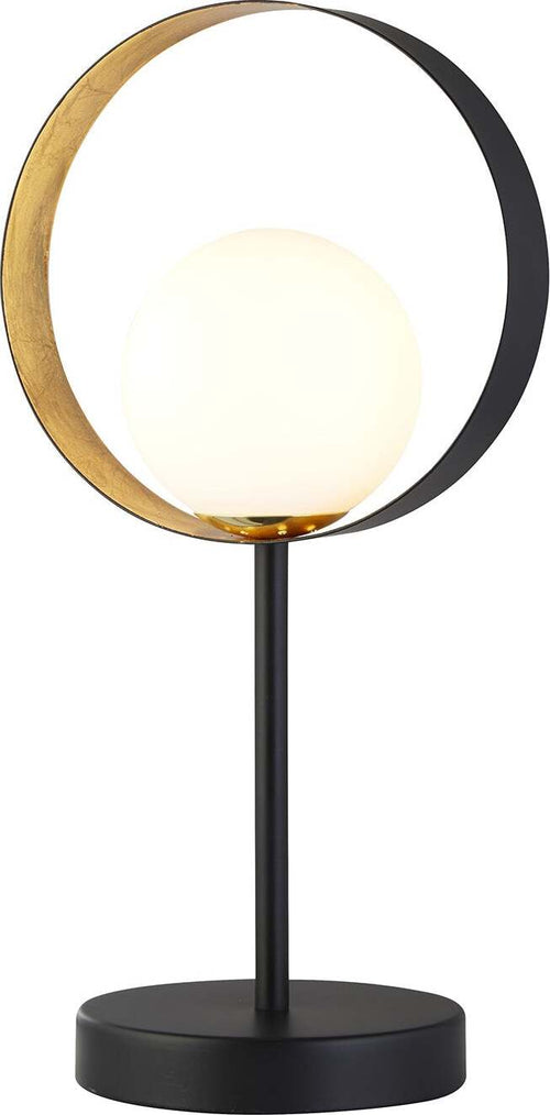 Lampada-Da-Scrivania-Contemporanea-Orbitale-Acciaio-Nero-Vetro-Oro-1-Luce-G9