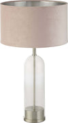 Lampada-Da-Scrivania-Contemporanea-Oxford-Acciaio-Ottone-Velluto-Rosa-1-Luce-E27