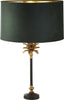 Lampada-Da-Scrivania-Contemporanea-Palma-Ottone-Nero-Velluto-Verde-1-Luce-E27