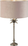 Lampada-Da-Scrivania-Contemporanea-Palma-Ottone-Velluto-Rosa-1-Luce-E27