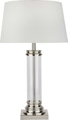 Lampada-Da-Scrivania-Contemporanea-Pedestal-Acciaio-Argento-1-Luce-E27
