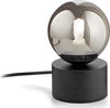 Lampada-Da-Scrivania-Contemporanea-Perlage-Metallo-Nero-1-Luce-G9-3W-3000K