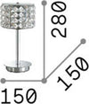 Lampada-Da-Scrivania-Contemporanea-Roma-Metallo-Cristallo-Cromo-1-Luce-3W-3000K