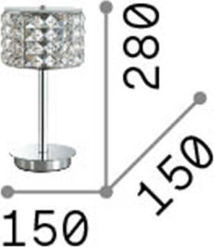 Lampada-Da-Scrivania-Contemporanea-Roma-Metallo-Cristallo-Cromo-1-Luce-3W-3000K