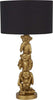 Lampada-Da-Scrivania-Contemporanea-Scimmia-Policarbonato-Oro-Nero-1-Luce-E27