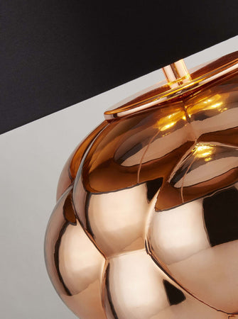 Lampada-Da-Scrivania-Effervescente-Vetro-Rame-Acciaio-Nero-1-Luce-E27
