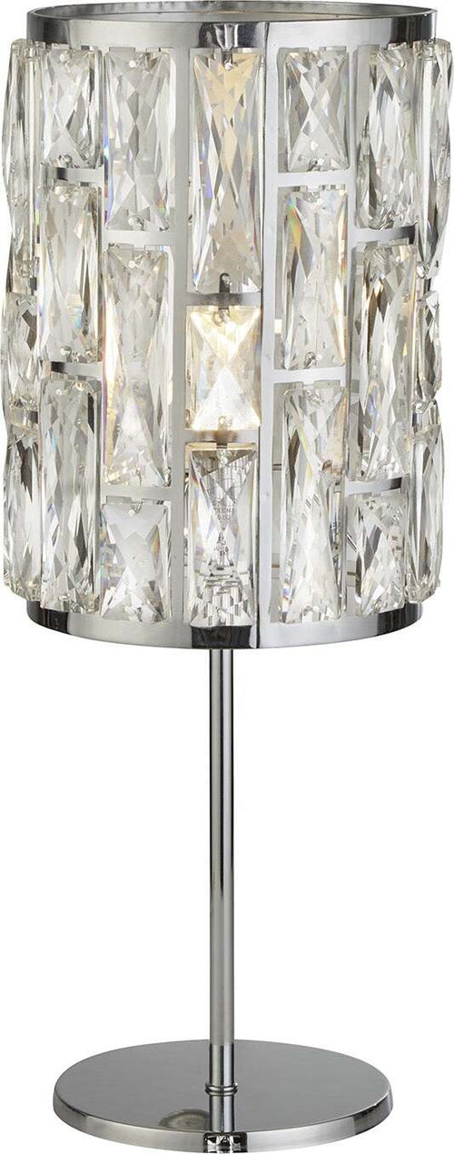 Lampada-Da-Scrivania-Gioiello-Acciaio-Cromo-Vetro-Trasparente-1-Luce-E14