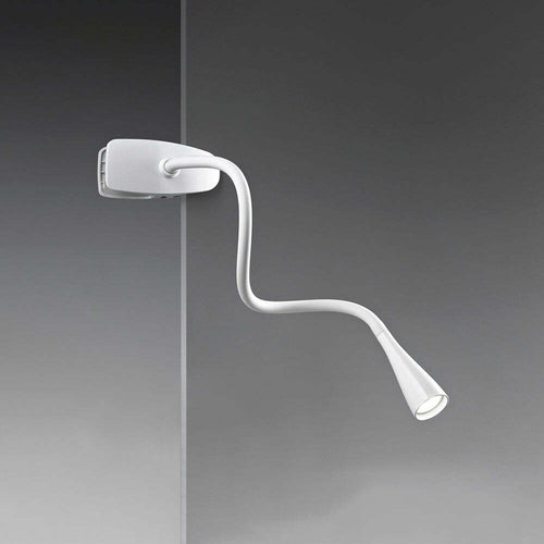 Lampada-Da-Scrivania-In-Metallo-Moderna-Clip-Snake-Bianco-Led