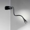 Lampada-Da-Scrivania-In-Metallo-Moderna-Clip-Snake-Nero-Led