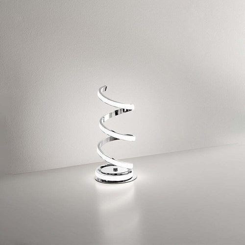Lampada-Da-Scrivania-In-Metallo-Moderna-Nest-Cromo-Led-Luce-Naturale