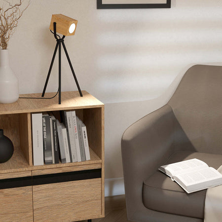 Lampada-Da-Scrivania-Industrial-Ayles-1-Luce-Acciaio-Nero