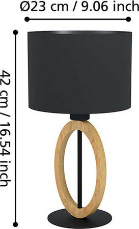 Lampada-Da-Scrivania-Industrial-Basildon-1-Luce-Metallo-Nero-E-Marrone-Diffusore