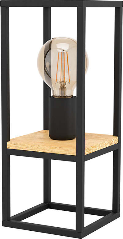 Lampada-Da-Scrivania-Industrial-Libertad-1-Luce-Metallo-Nero-E-Marrone