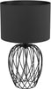 Lampada-Da-Scrivania-Industrial-Nimlet-1-Luce-Acciaio-Nero-Diffusore-Nero