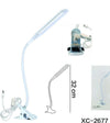 Lampada Da Scrivania Luce Led Con Morsetto Pinza Orientabile Flessibile Dt-2677 Casa, arredamento e bricolage > Illuminazione da interno > Lampade da Tavolo Trade Shop italia - Napoli, Commerciovirtuoso.it