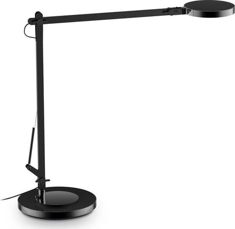 Lampada-Da-Scrivania-Moderna-Futura-Alluminio-Plastiche-Nero-Led-12,5W-4000K