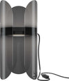 Lampada-Da-Scrivania-Moderna-Insight-Metallo-Nero-1-Luce-Plastica-Trasparente