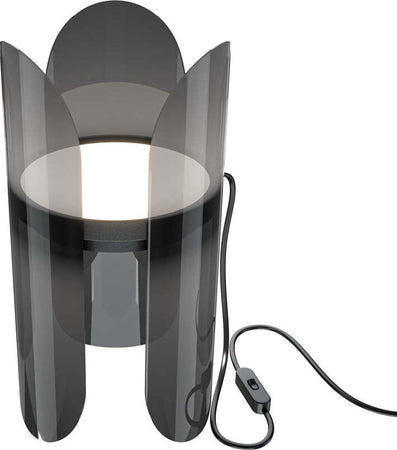 Lampada-Da-Scrivania-Moderna-Insight-Metallo-Nero-1-Luce-Plastica-Trasparente